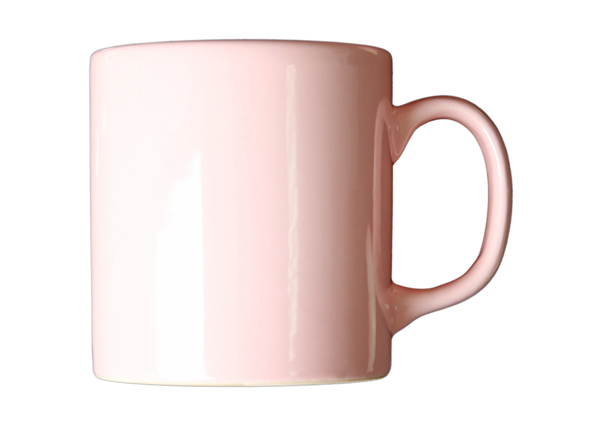 Pink mug isolated on a transparent background 21596795 PNG