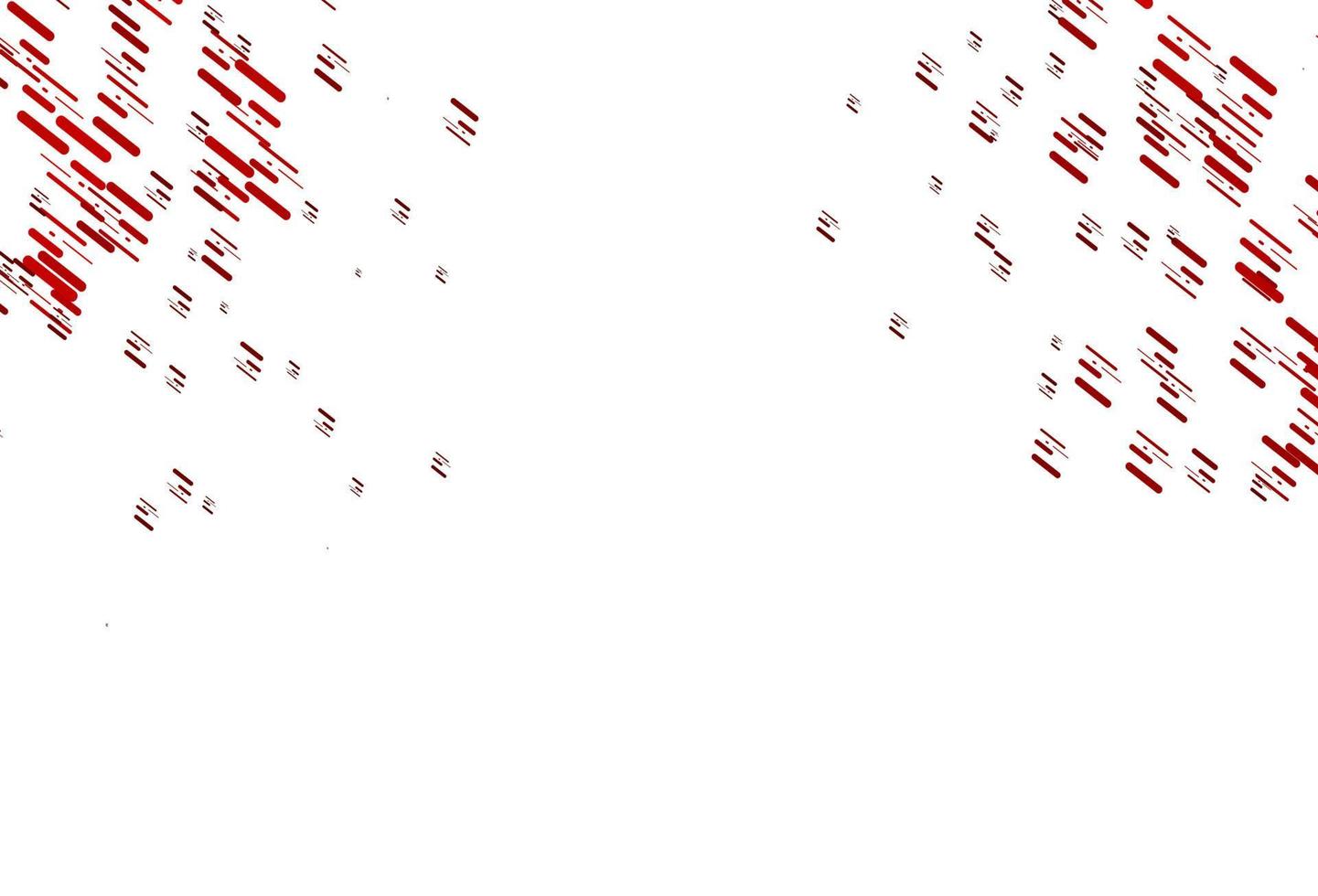 Light Red vector background with straight lines.