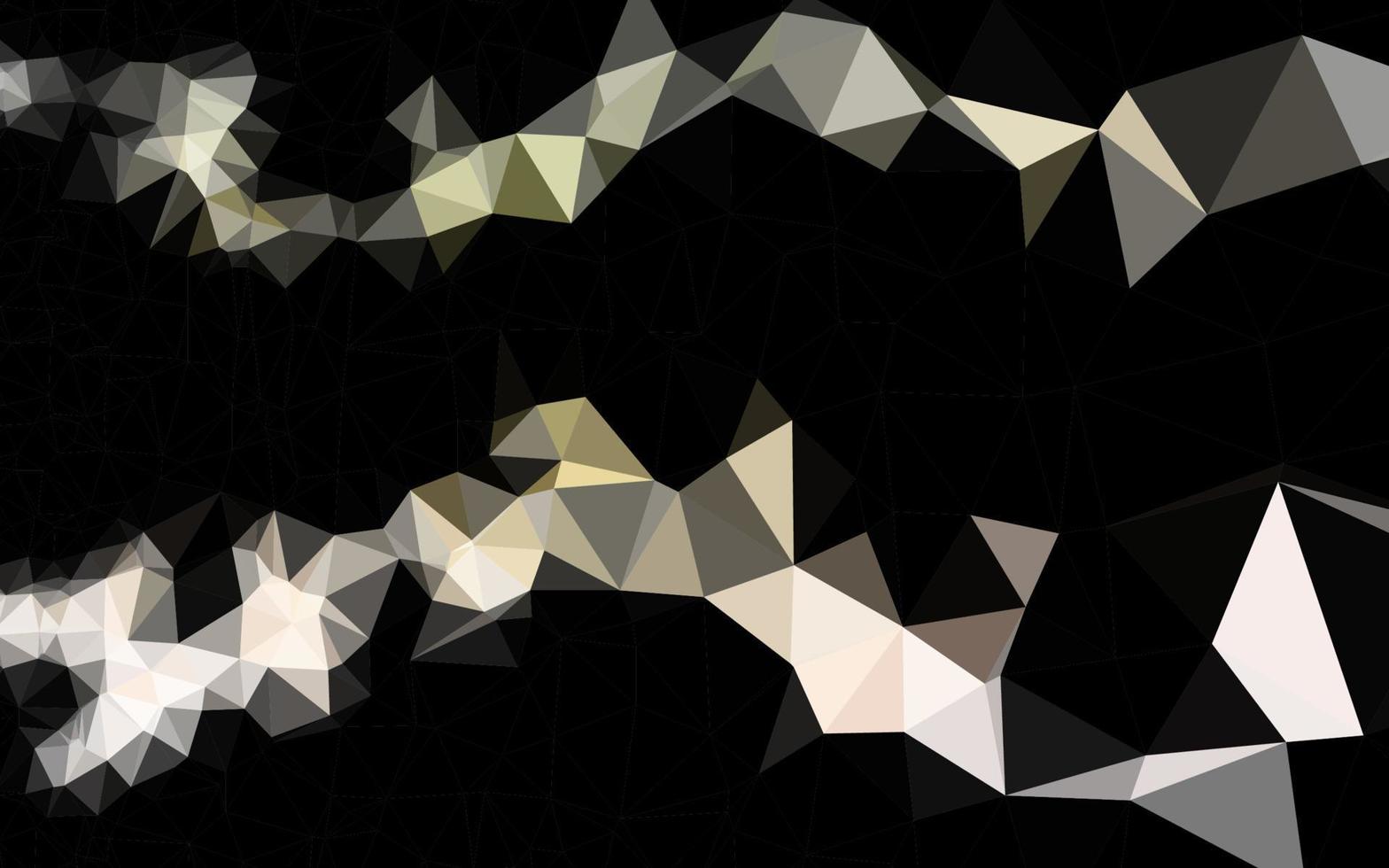 Light Green, Red vector polygonal background.