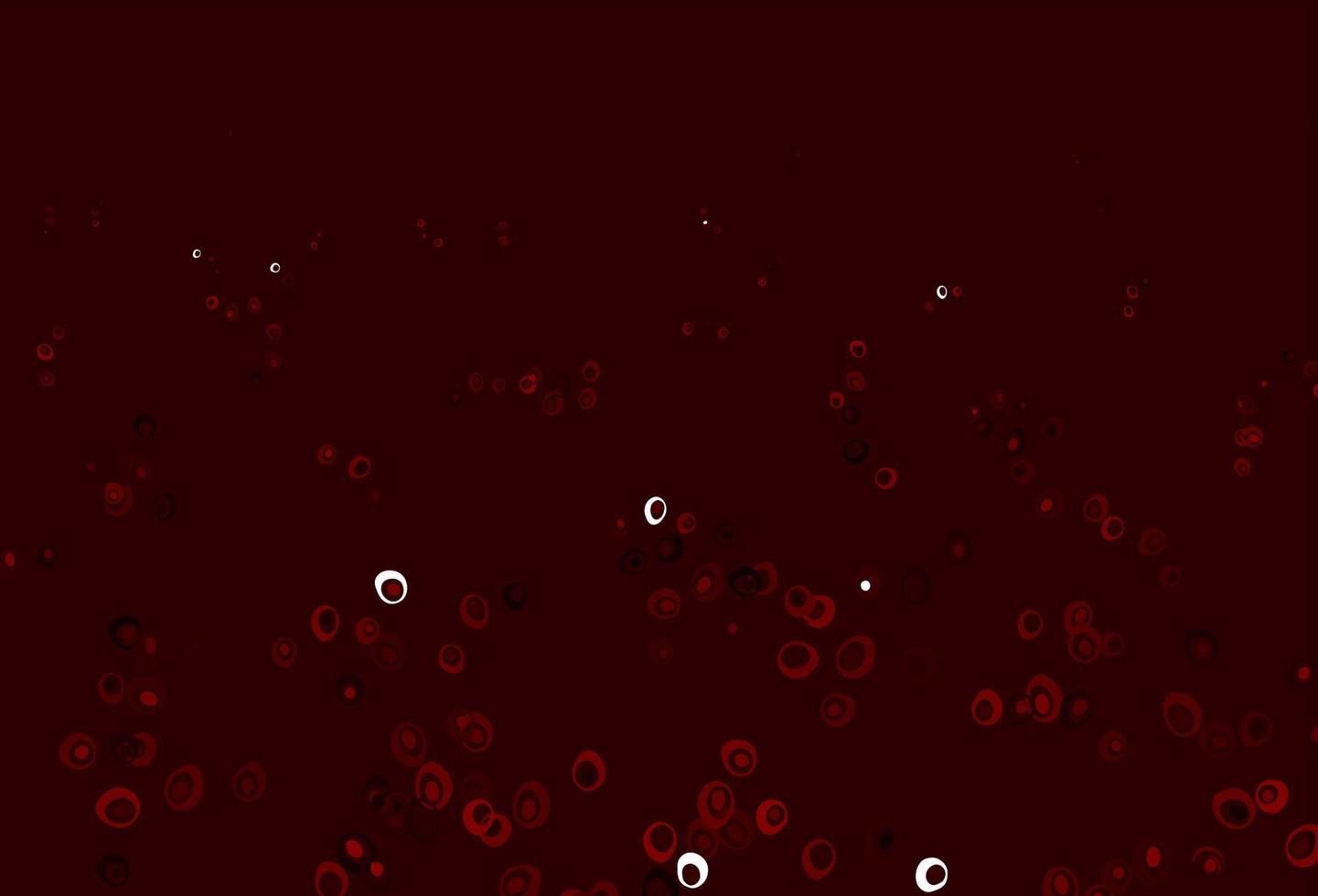 Light Red vector pattern with spheres.