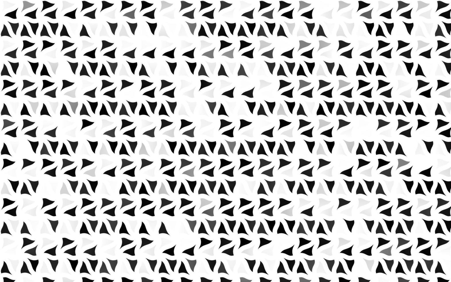 Light Black vector texture in triangular style.