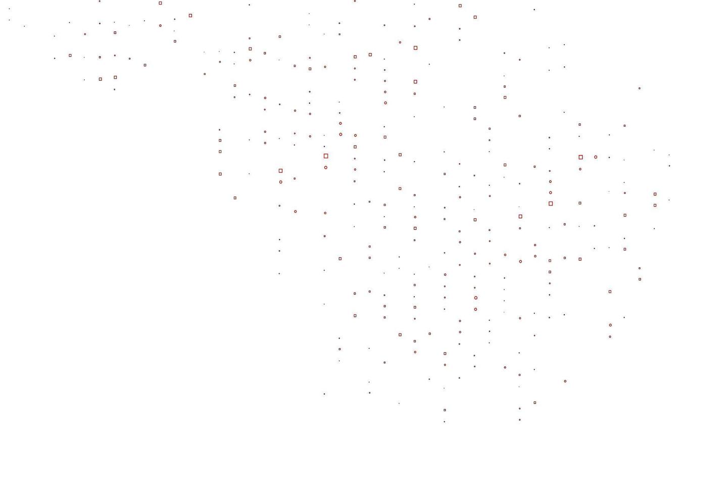 Light Red vector template with square style.