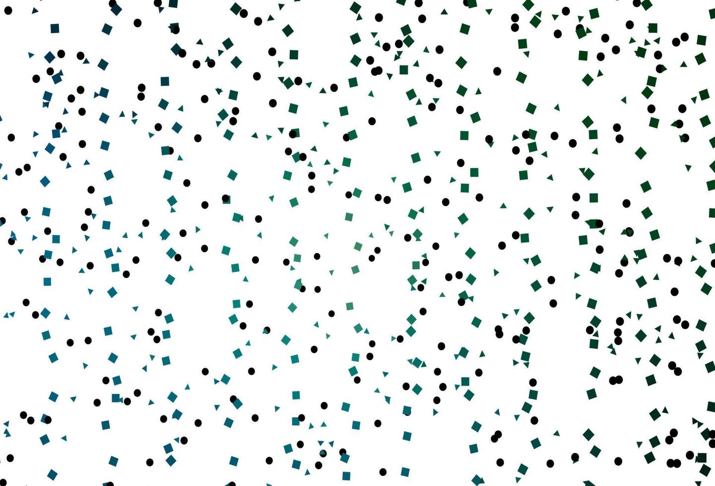 Light Blue, Green vector cover in polygonal style with circles.