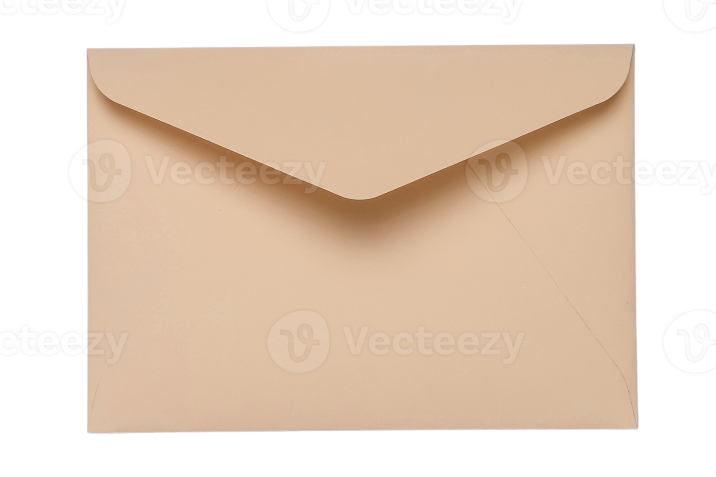 beige envelop geïsoleerd Aan een transparant achtergrond png