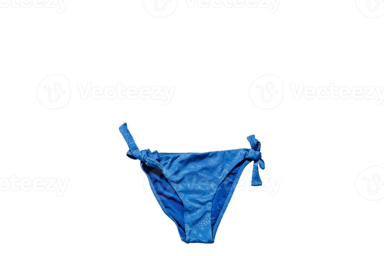 Blue swimwear isolated on a transparent background png