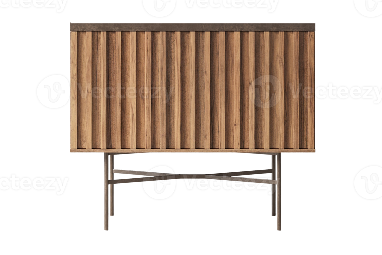 Beige cabinet isolated on a transparent background png