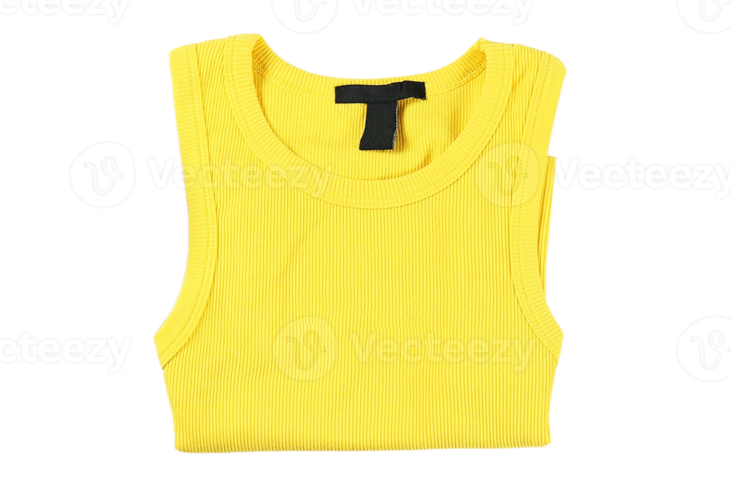 amarelo blusa isolado em uma transparente fundo png