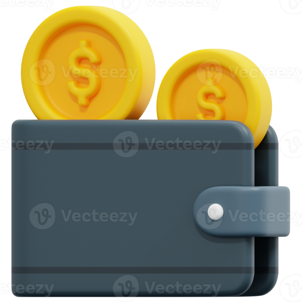 Salva i soldi 3d rendere icona illustrazione png