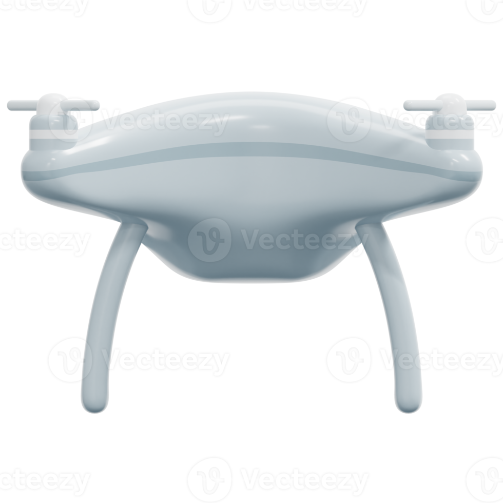 illustration d'icône de rendu 3d drone png