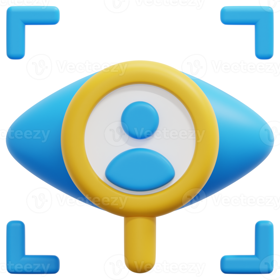 observation 3d render icon illustration png