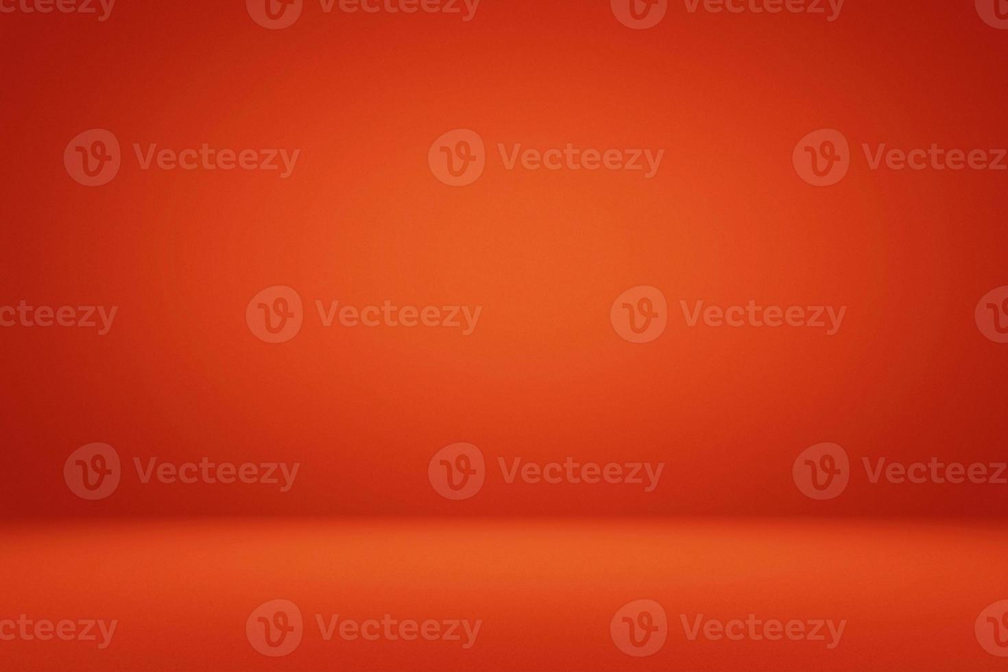 Abstract Christmas Red Gradient Texture Backdrop with Grain. photo