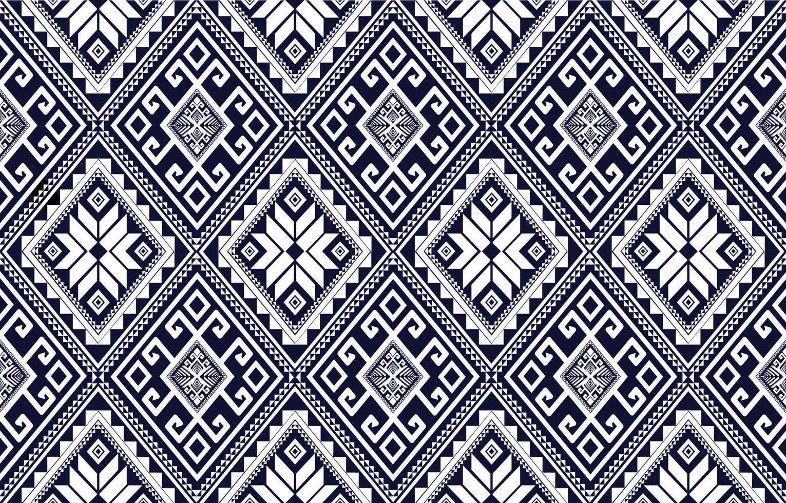 Geometric Ethnic pattern vector. African, American, Mexican, Western Aztec motif striped and bohemian pattern. designed for background,wallpaper,print, carpet,wrapping,tile,batik.vector illustratoin. vector