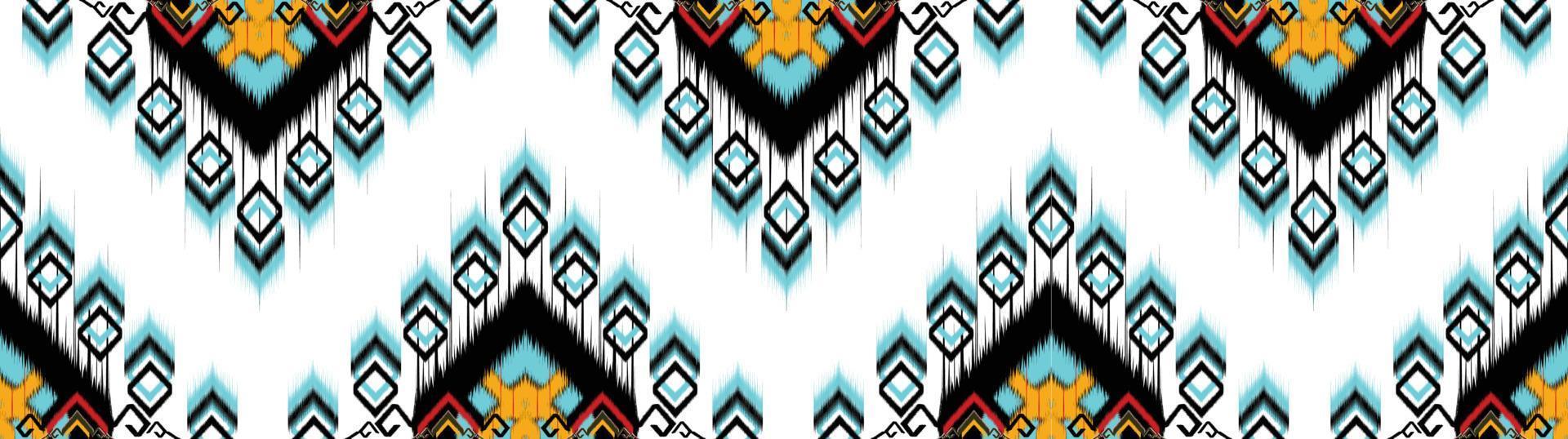 Geometric Ethnic pattern vector. African, American, Mexican, Western Aztec motif striped and bohemian pattern. designed for background,wallpaper,print, carpet,wrapping,tile,batik.vector illustratoin. vector