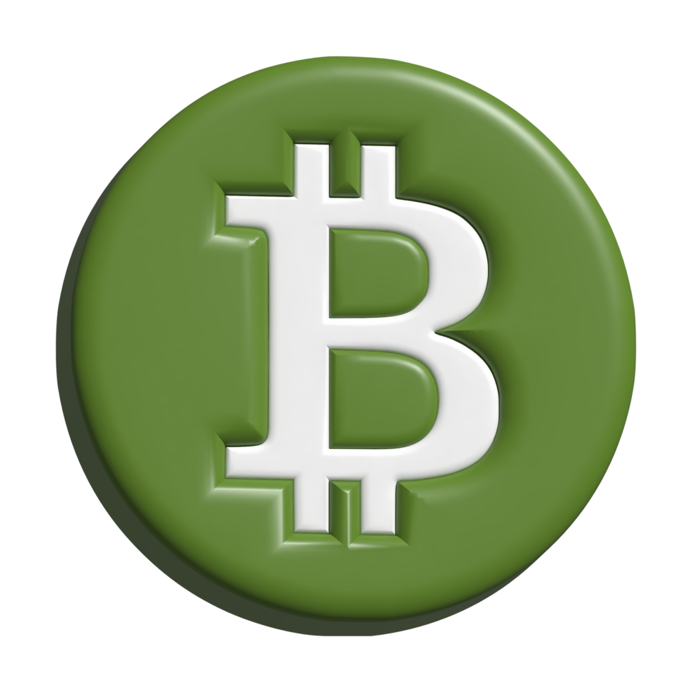 3d Symbol Bitcoin png