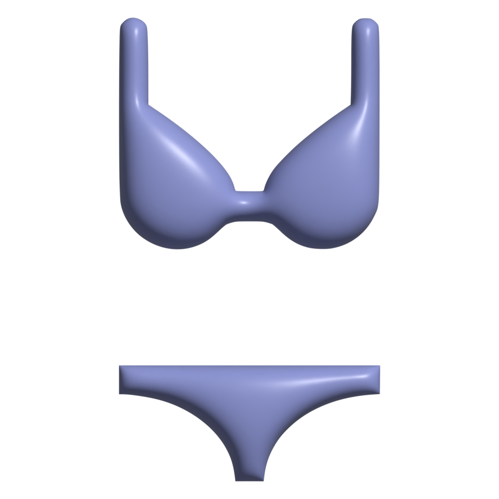 Bikini 3d Symbol png