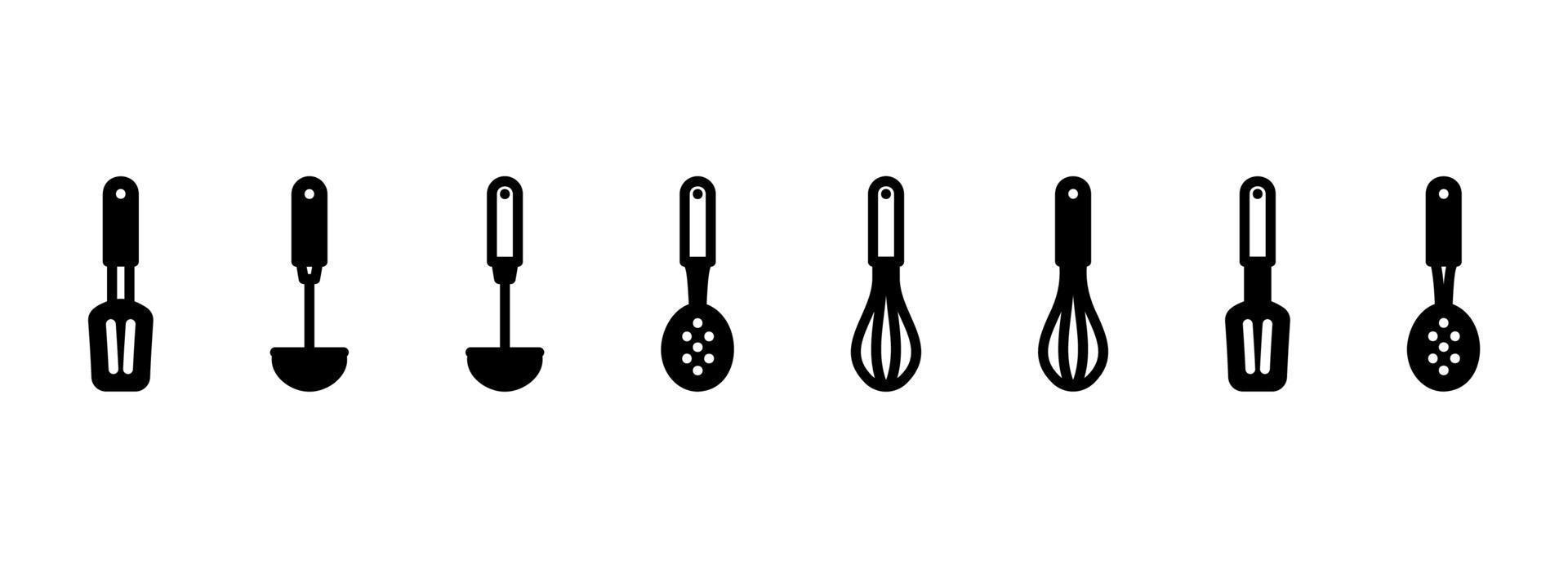 Simple vector icon on a theme kitchenware