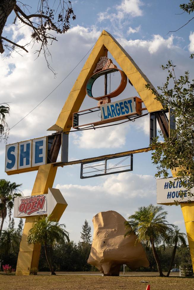 The Shell Factory Demolished Sign photo