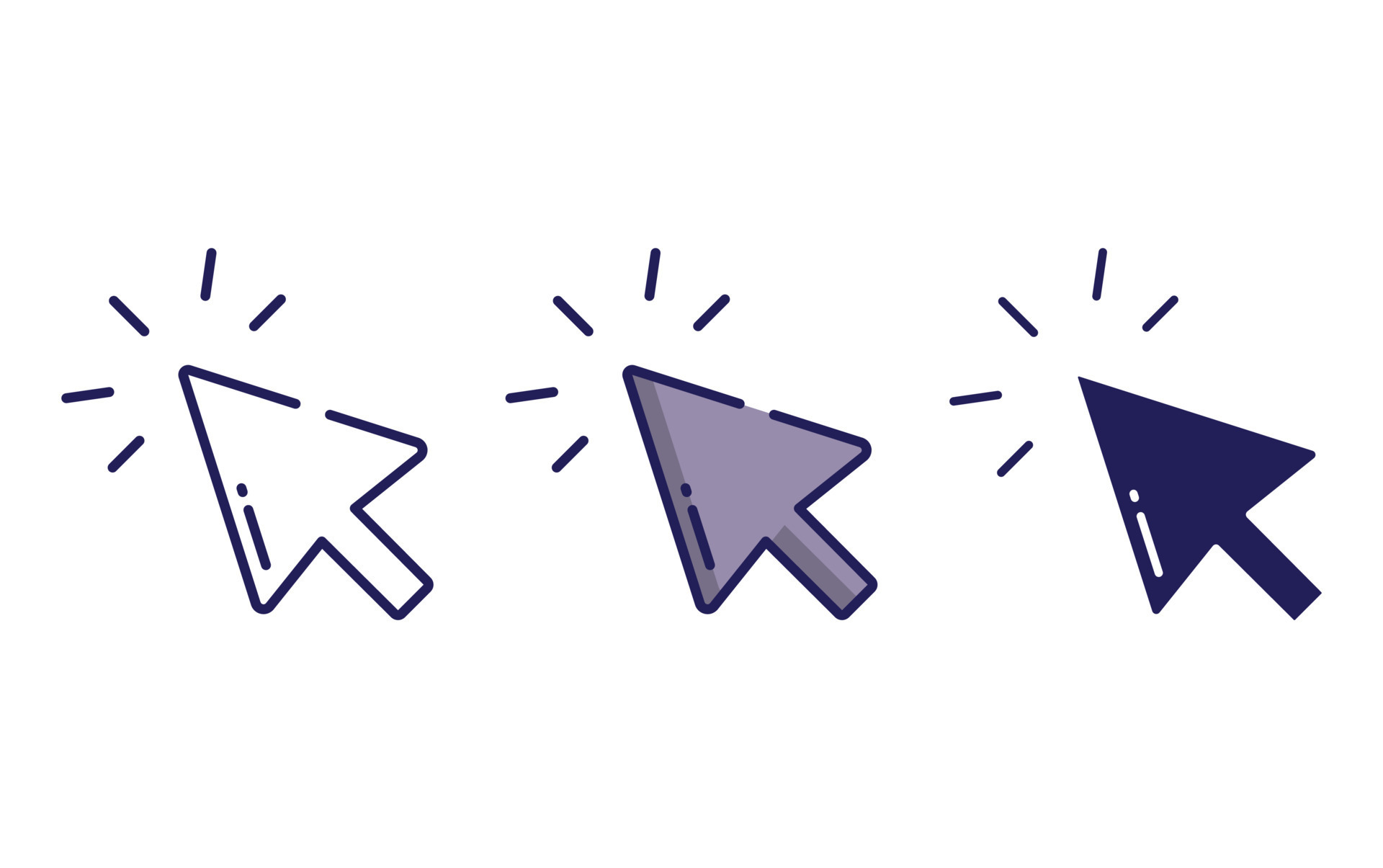 Cursor Arrow vector icon 21600263 Vector Art at Vecteezy