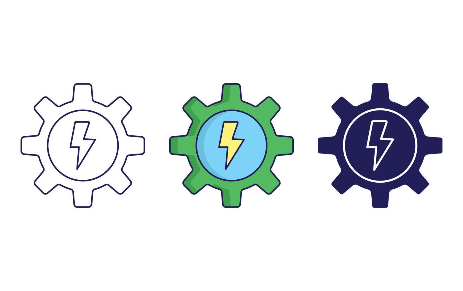 icono de vector de configuración