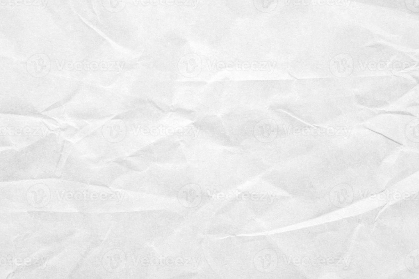 Fondo de textura de papel reciclado arrugado y arrugado blanco abstracto foto