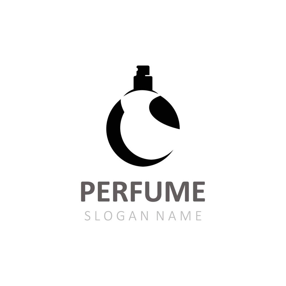 Lluxury perfume perfume cosmético creativo logo lata ser usado para negocio, compañía, cosmético tienda vector