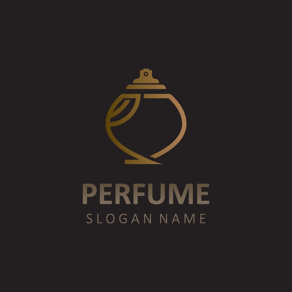 Lluxury perfume perfume cosmetic creative logo can be used for business, company, cosmetic shop vector