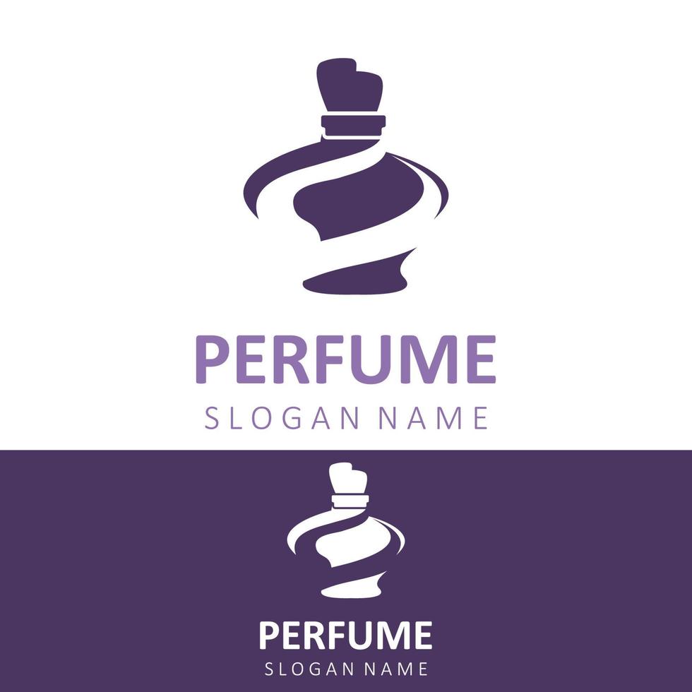 Lluxury perfume perfume cosmético creativo logo lata ser usado para negocio, compañía, cosmético tienda vector