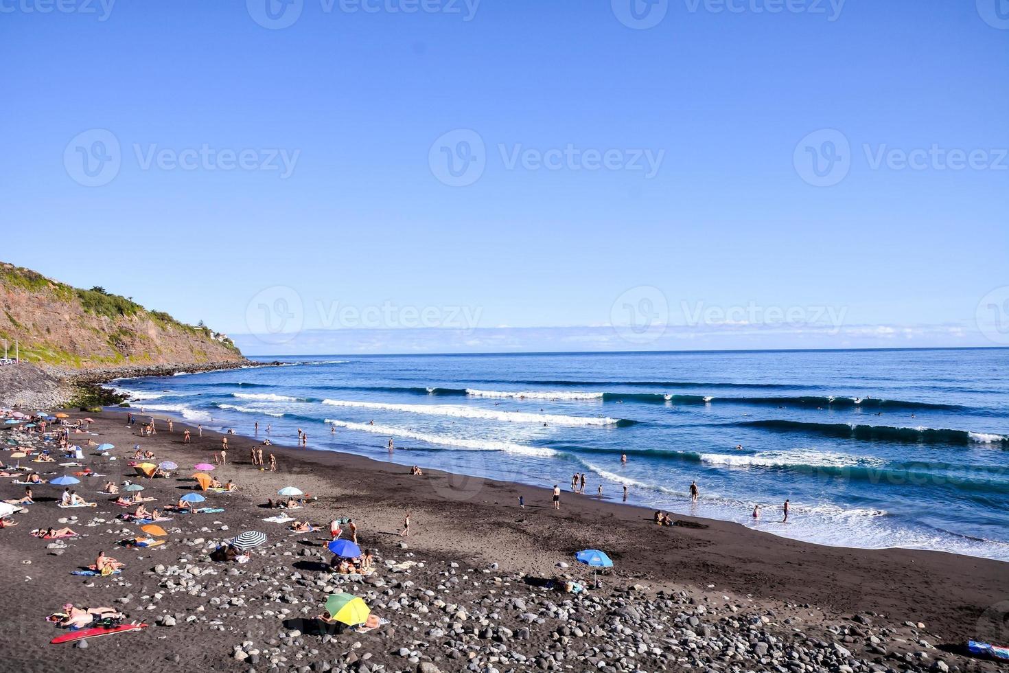 Scenic coastal view photo