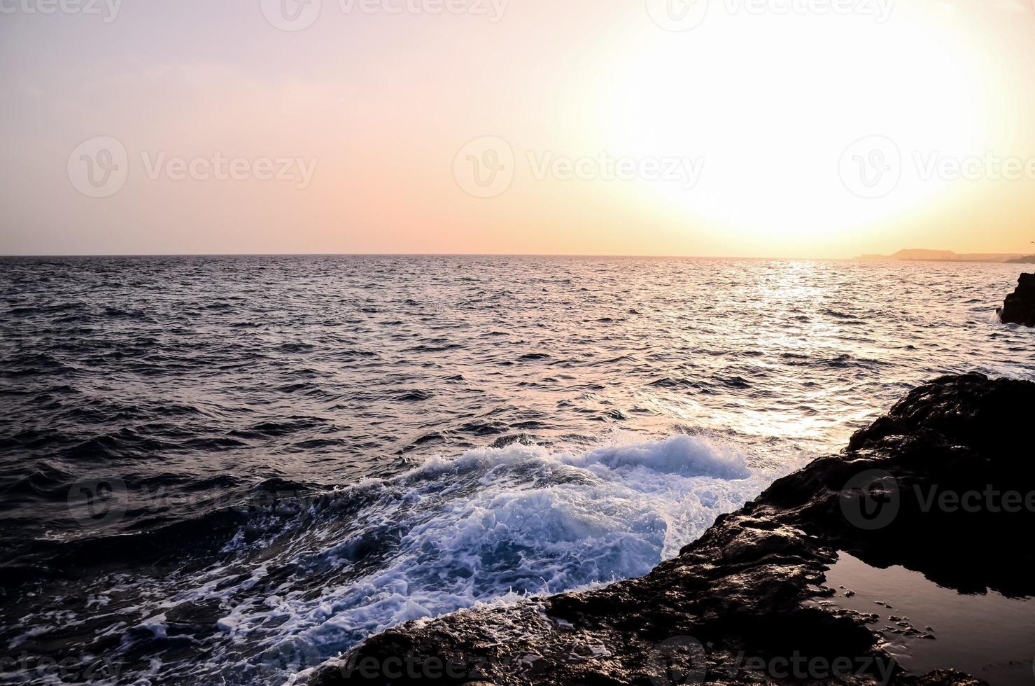 Scenic coastal view photo