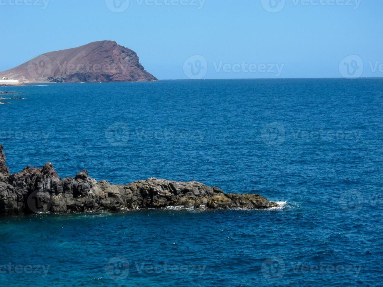 Scenic coastal view photo