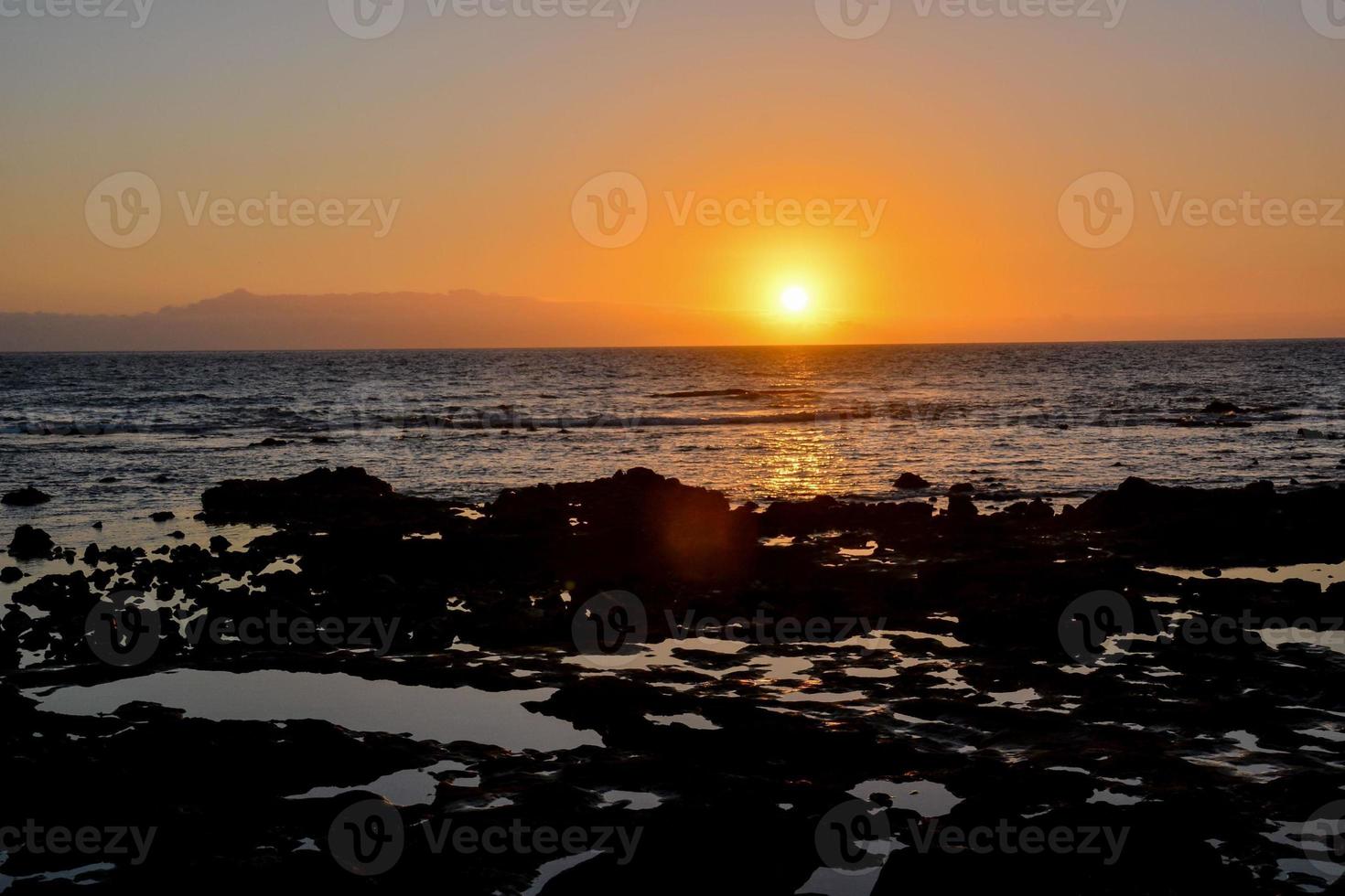 Scenic coastal view photo