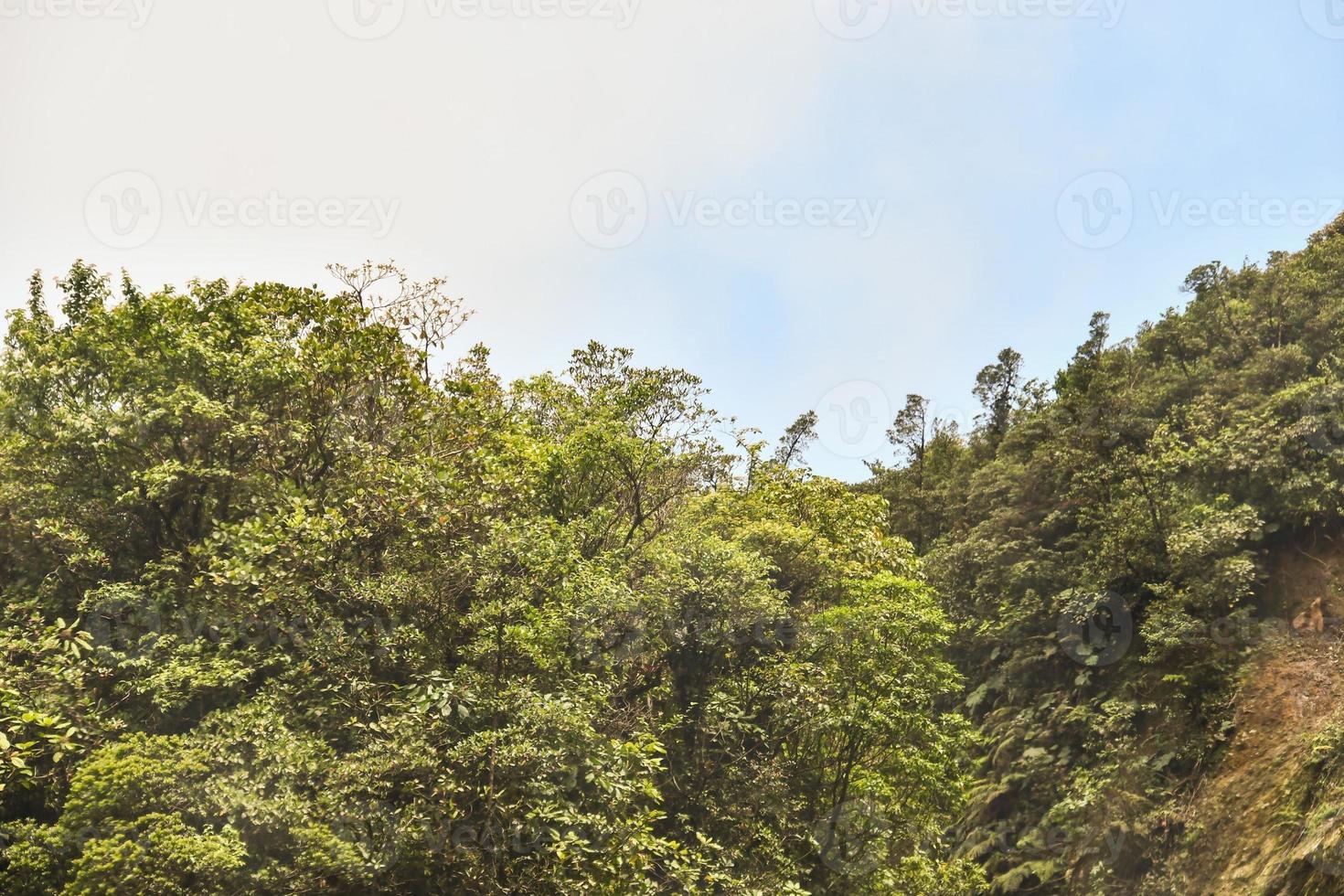 Scenic mountain landscape photo
