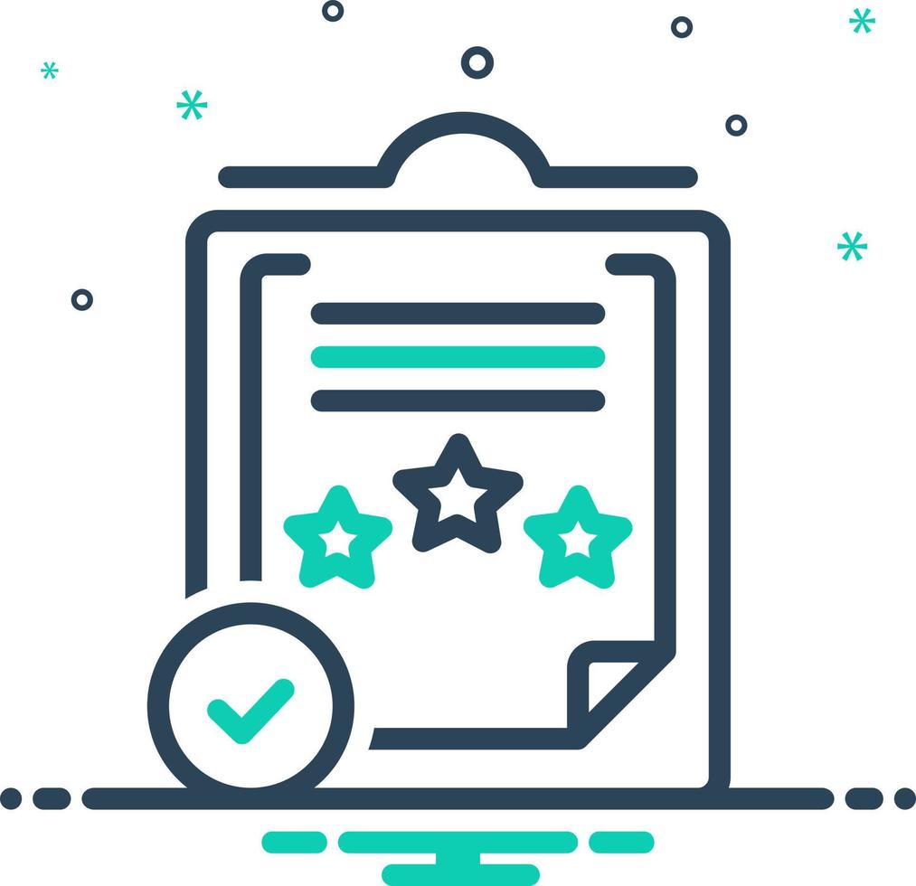 mix icon for comply vector