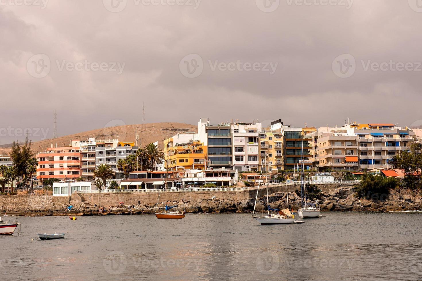 Scenic coastal view photo