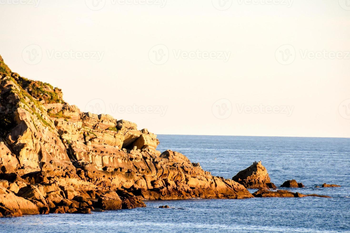 Scenic coastal view photo