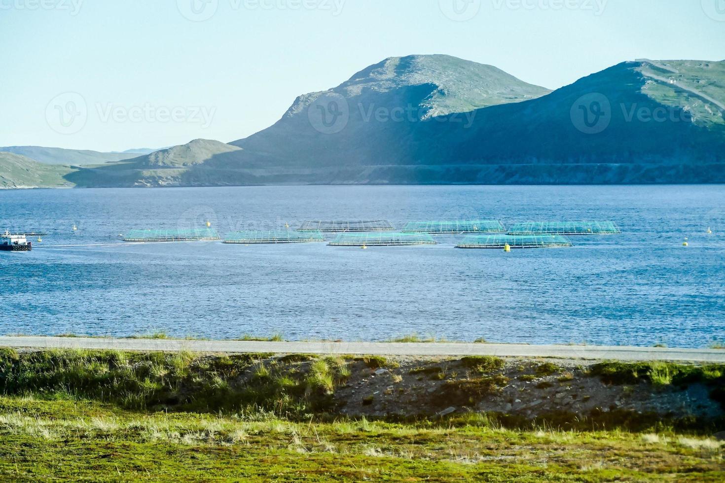 Scenic coastal view photo