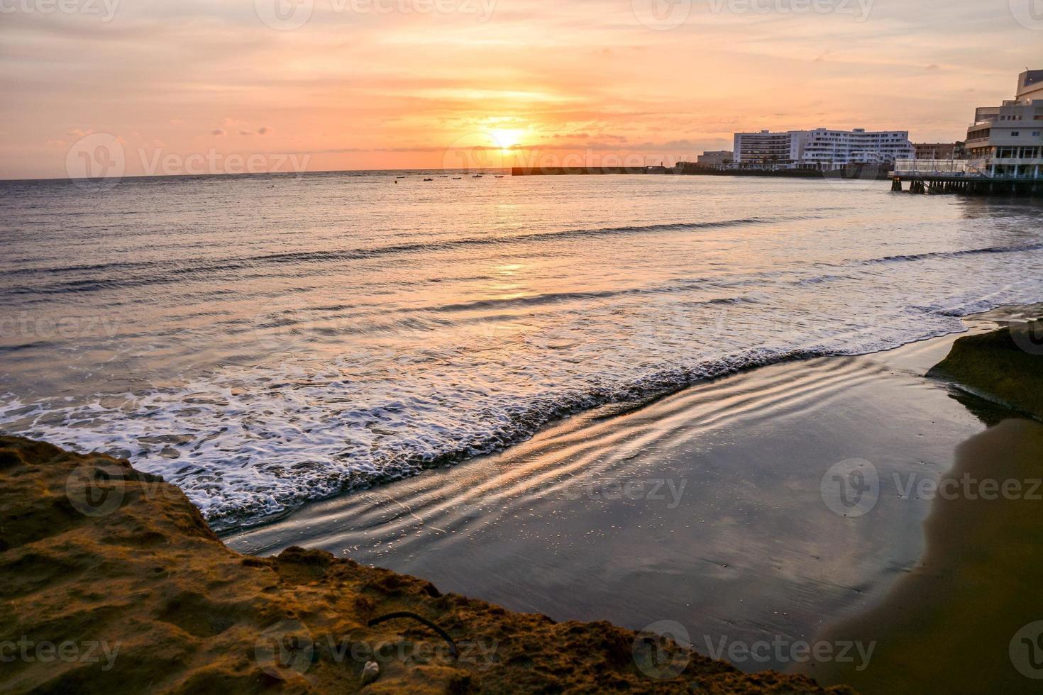 Scenic coastal view photo