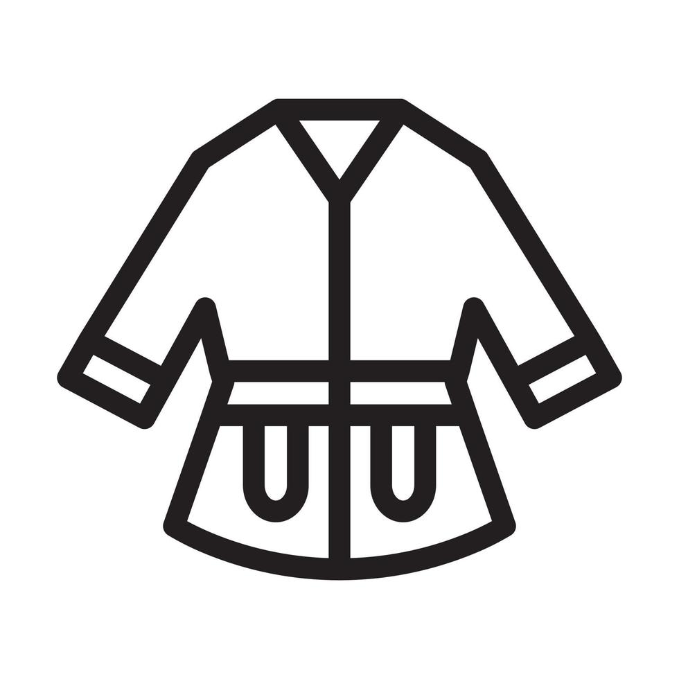 Kimono Icon Design vector