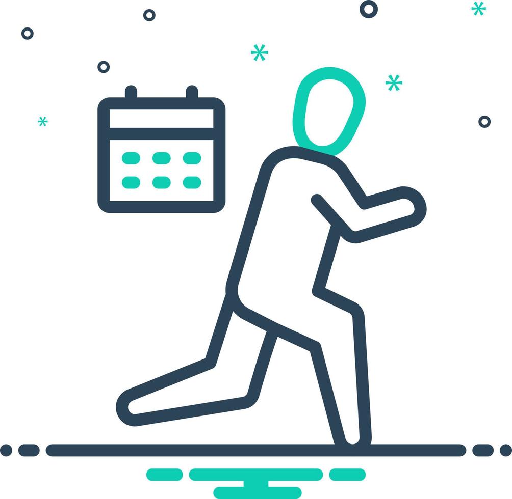 mix icon for regularly vector
