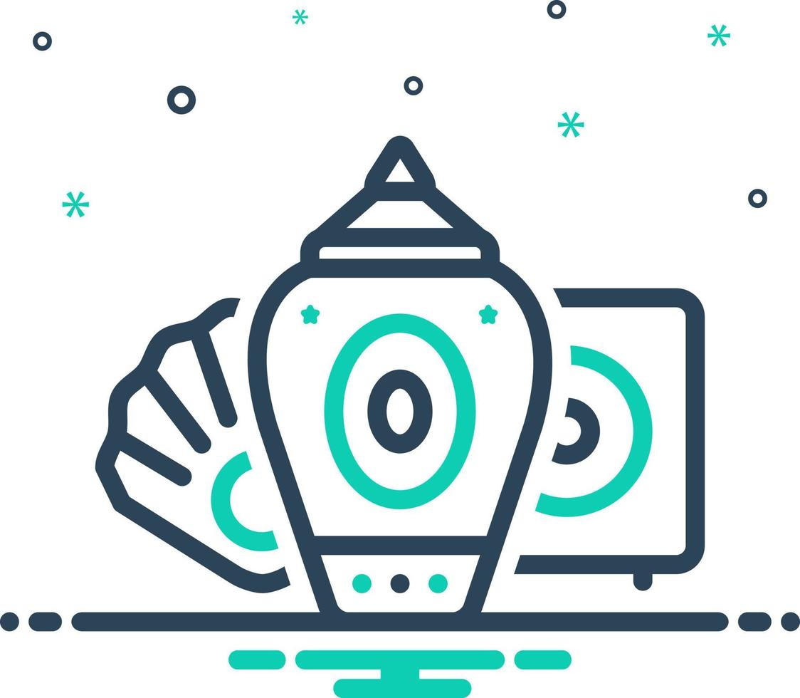 mix icon for collectables vector