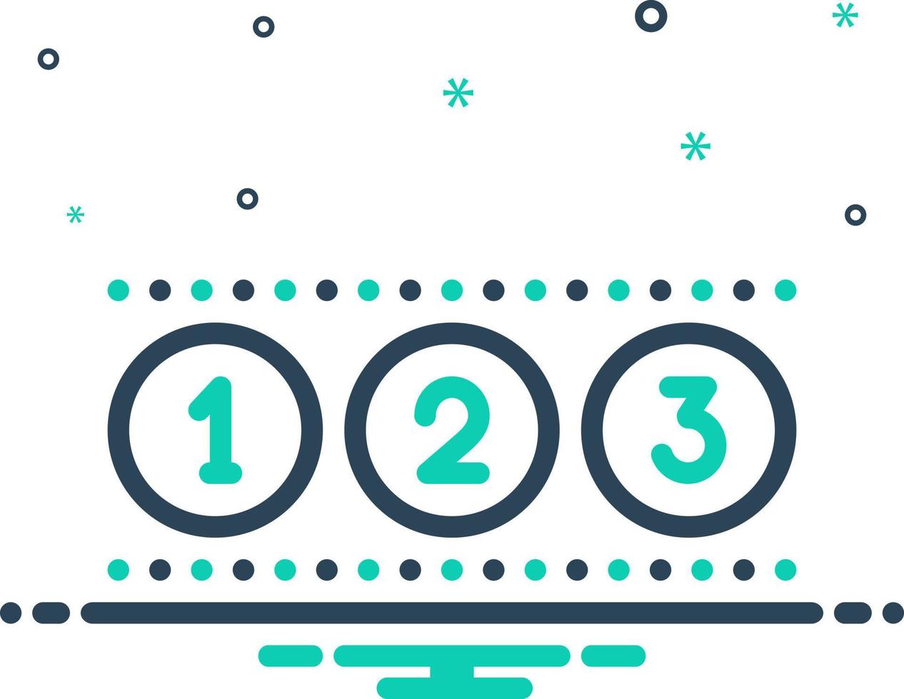 mix icon for numeric vector