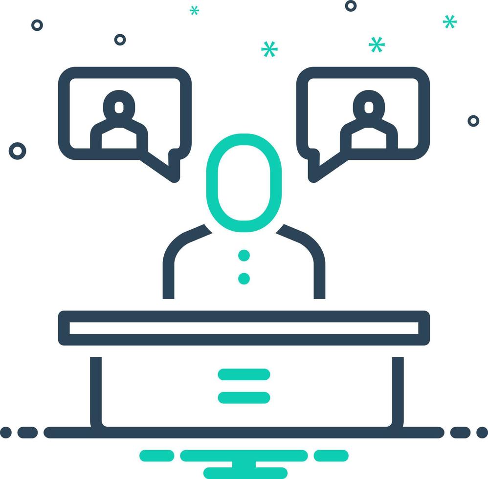 mix icon for introduced vector