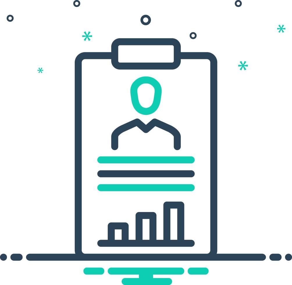 mix icon for performed vector