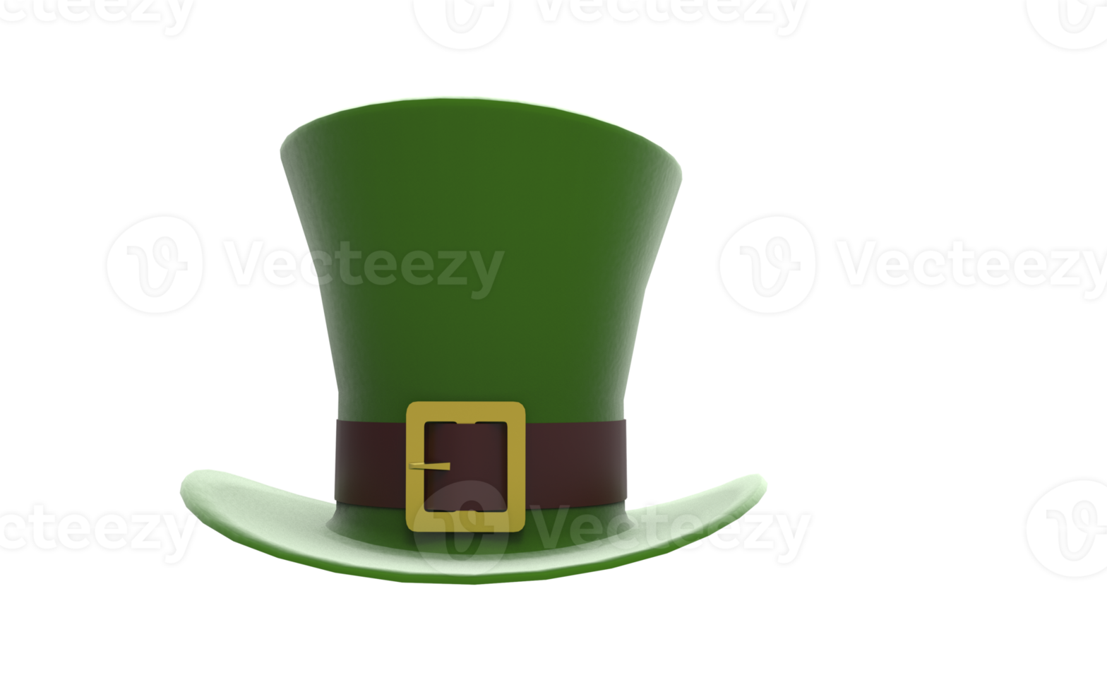 st. patrick grön irländsk hatt png