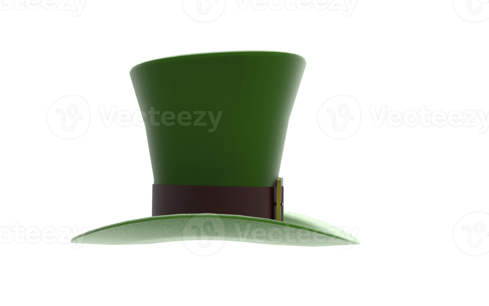 st. patrick verde irlandesi cappello png