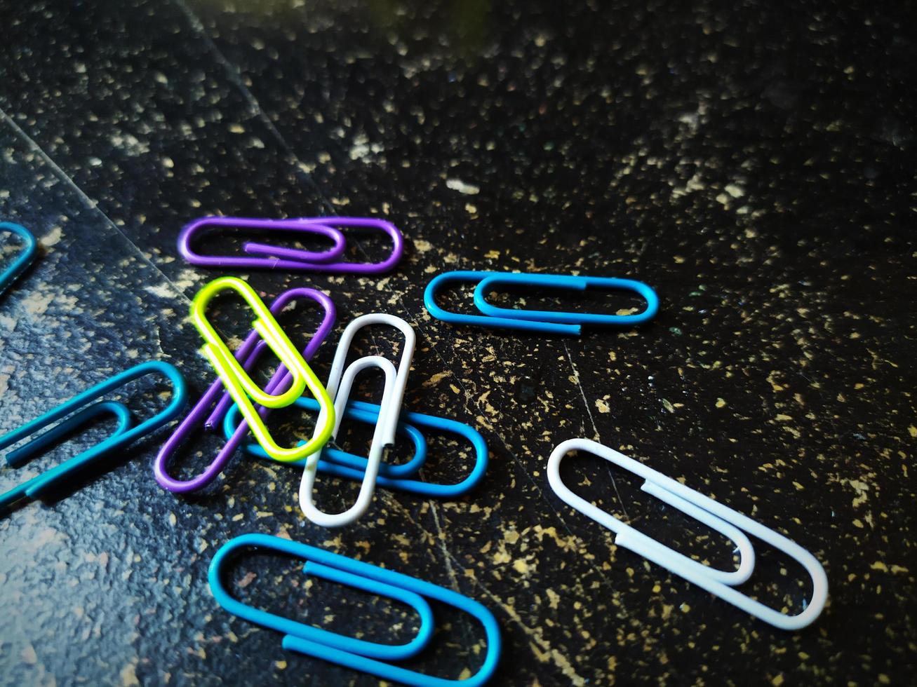Messy Paper Clips photo