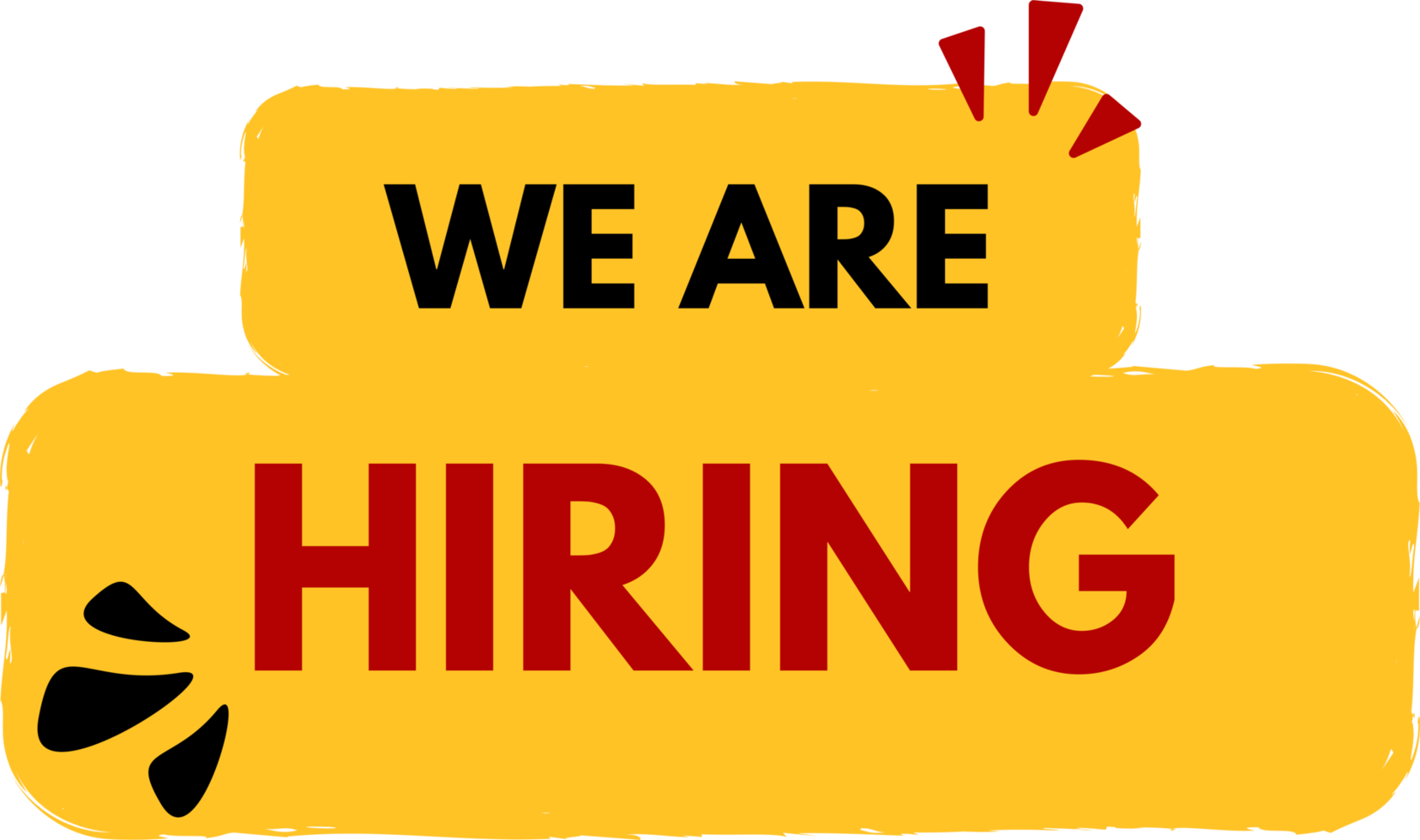 We are hiring banner png