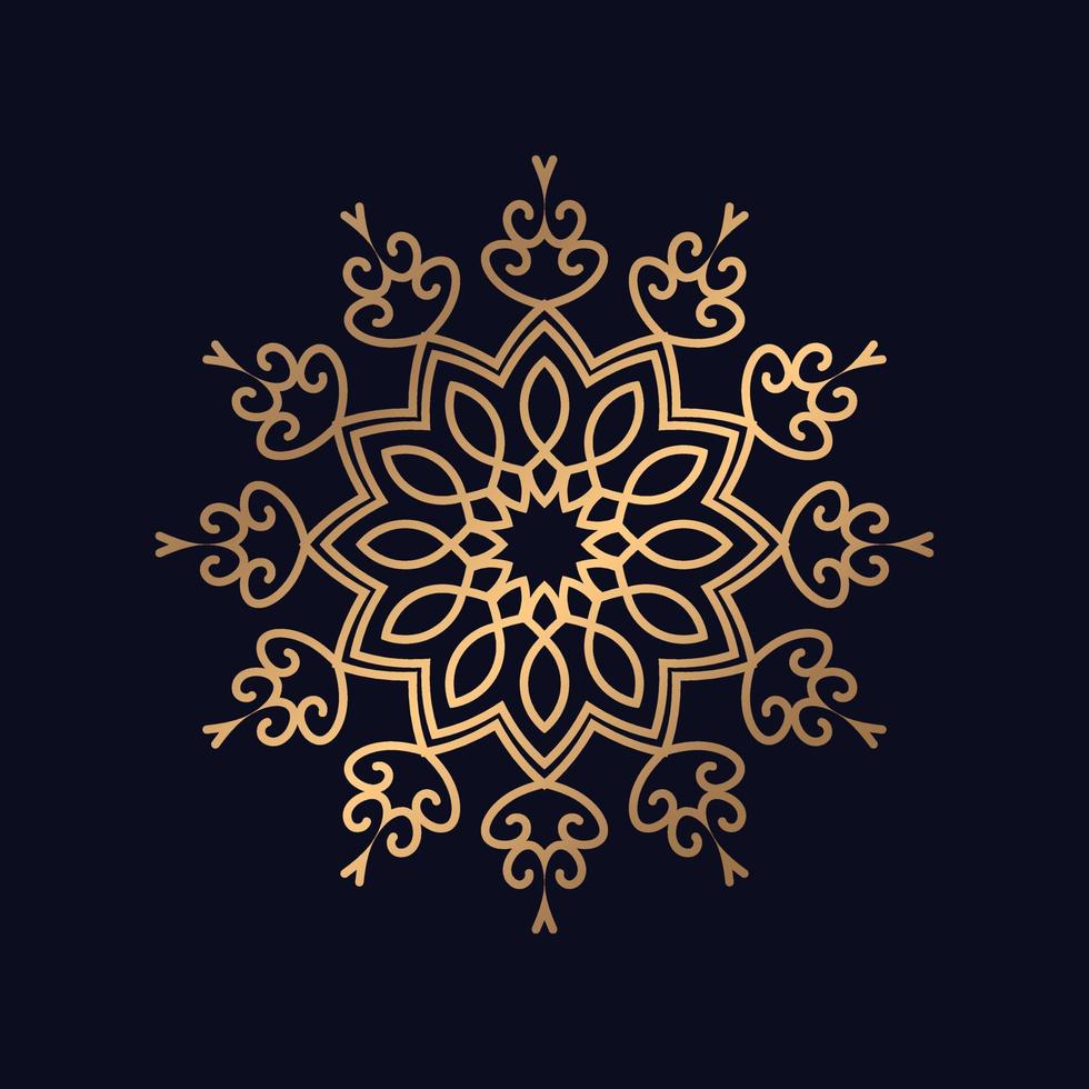 mandala decoración islámico modelo diseño prima vector