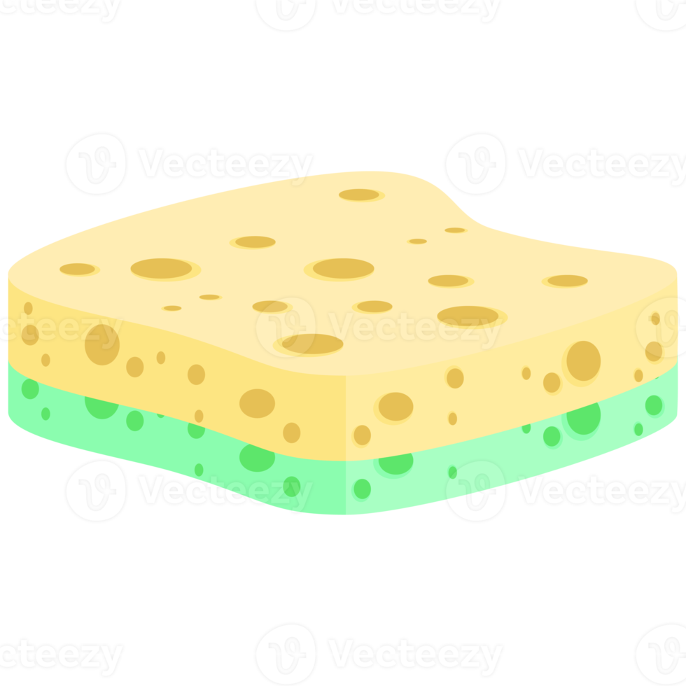 Dishwashing Sponge Bars Various Shapes Variant png