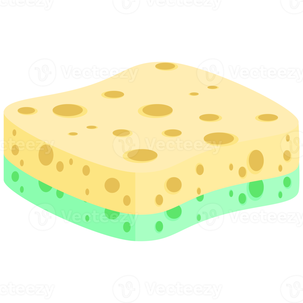 Dishwashing Sponge Bars Various Shapes Variant png